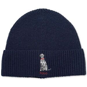 NWT Polo Ralph Lauren Dalmatian Beanie